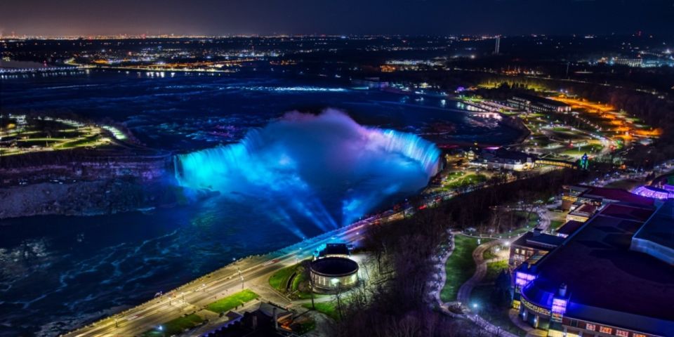 Niagara Falls: Guided Night Tour W/ Dinner & Hotel Transfer - Group Size and Cancellation Policy