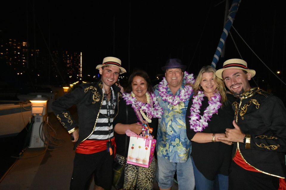 Oahu: Fireworks Cruise - Ultimate Luxury Gondola With Drinks - Witness Colorful Fireworks