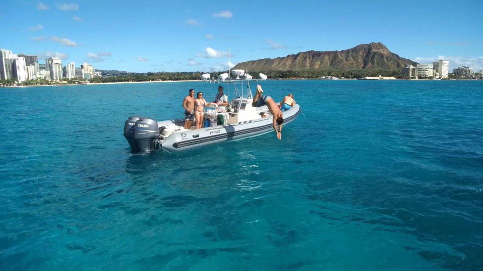 Oahu: Waikiki Private Snorkeling and Wildlife Boat Tour - Inclusions and Activities