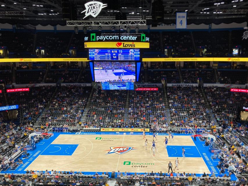 Oklahoma City: Oklahoma City Thunder Basketball Game Ticket - Cancellation Policy