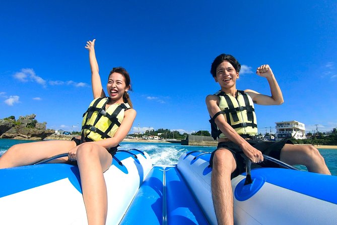 Onna Village: Blue Cave Diving and Banana Boat Small Group Tour  - Onna-son - Included Fees