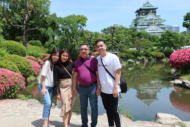 Osaka Castle and a Visit to the Longest Shopping Street in Japan - Panoramic Views and Samurai Lore