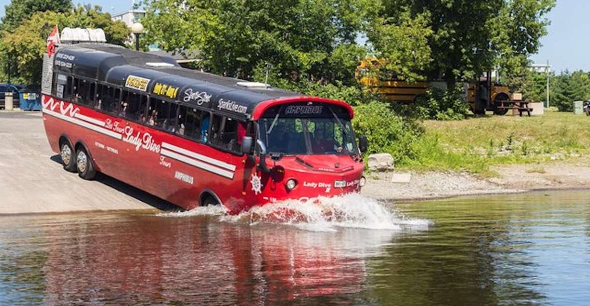 Ottawa: Bilingual Guided City Tour by Amphibious Bus - Customer Reviews