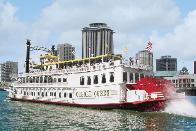 Paddlewheeler Creole Queen Historic Mississippi River Cruise - Onboard Experience and Narration