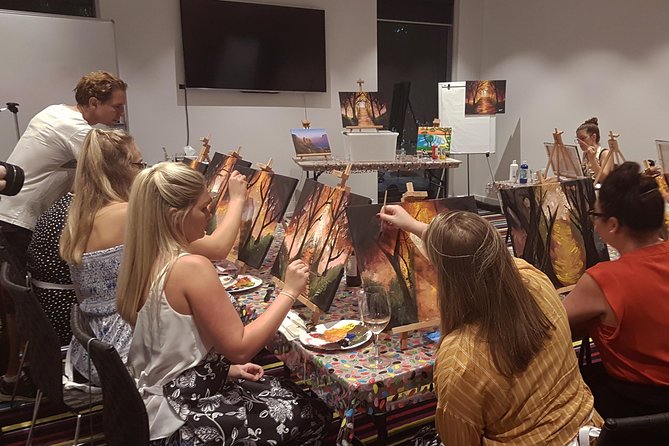 Paint and Sip BYO in Brisbane CBD Friday Night - Venue Details