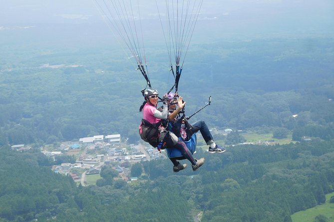 Paragliding in Tandem Style Over Mount Fuji - Safety Precautions and Equipment Briefing