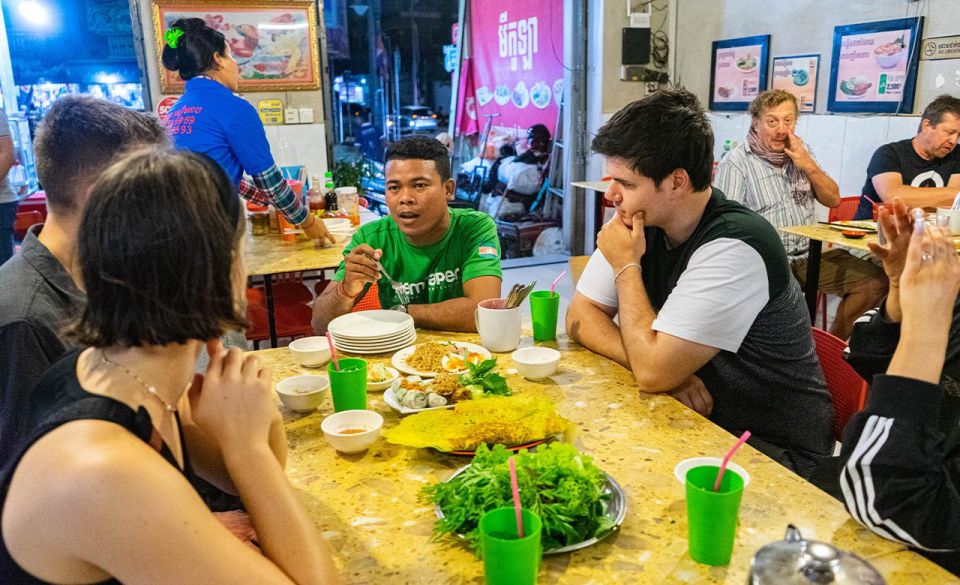 Phnom Penh Evening Food Tour Drinks & Tuk Tuk Included - Tour Highlights