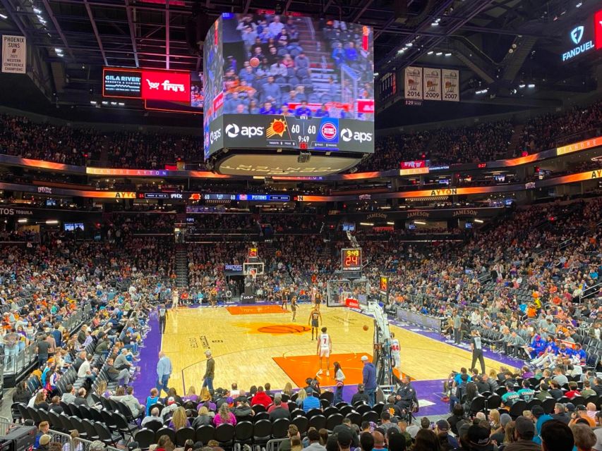 Phoenix: Phoenix Suns Basketball Game Ticket - Experience Highlights