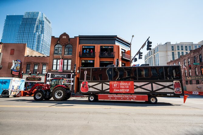 Private Downtown Nashville Party Tractor Tour 21 Only! - Booking and Cancellation