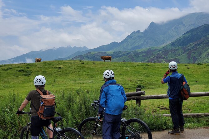 Private E-Mtb Guided Cycling Around Mt. Aso Volcano & Grasslands - Booking Information