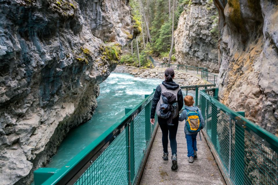 Private Ecycling and Trek: Banff to Johnston Canyon - Highlights