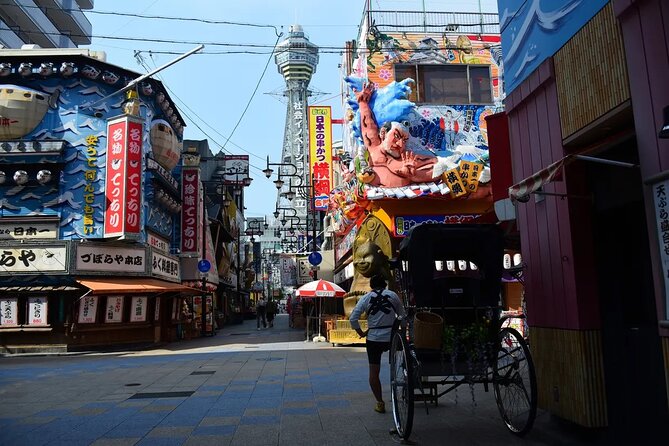 Private Half-Day Tour in Osaka by Taxi and Rickshaw - Whats Included
