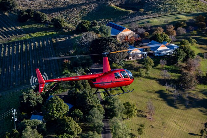 Private Helicopter Tour to Hunter Valley With Lunch - Cancellation Policy