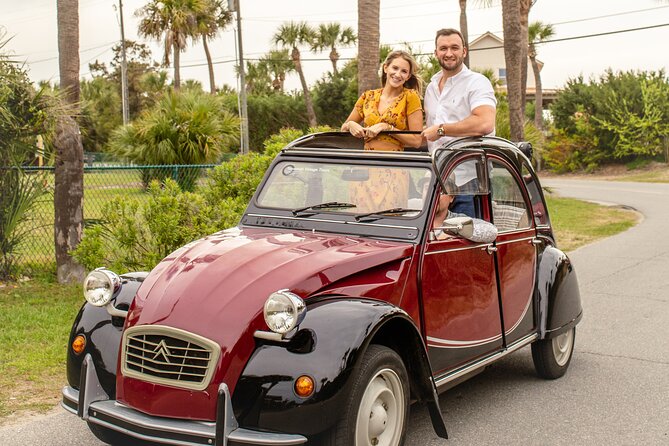 Private Historic Savannah Tour in a Vintage Citroën - Meeting and Pickup