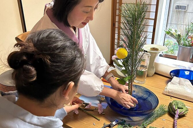 Private Ikenobo Ikebana Class at Local Teachers Home - Class Schedule and Duration