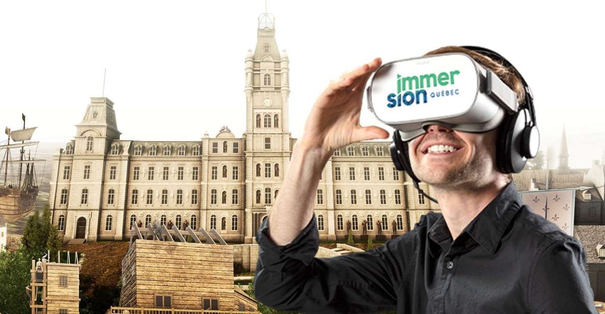 Quebec: Virtual Reality Immersion Experience - Experience Inclusions