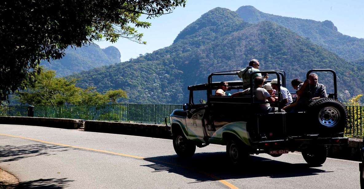 Rio: Jeep Tour 4 Wonders With Lunch - Itinerary Details