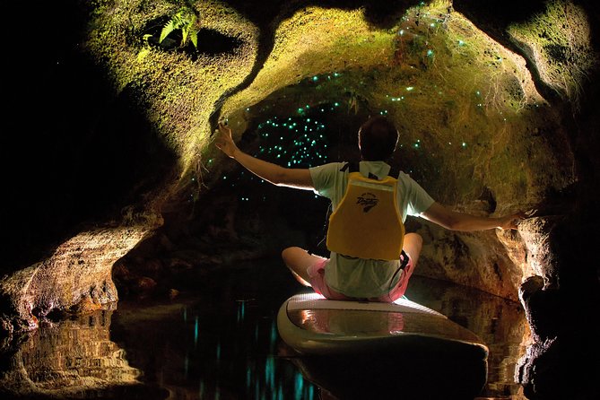Rotorua Stand-Up Paddle Board Glow Worm Tour - Unique Glow Worm Paddleboard Experience