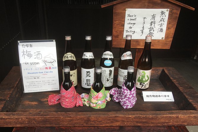 Sake Tasting Tour - Inclusions