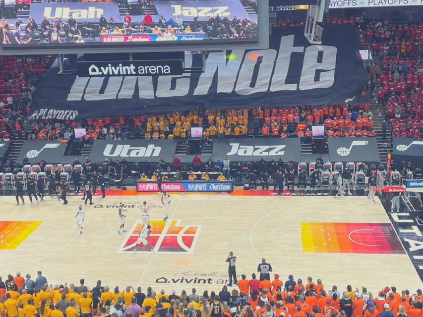 Salt Lake City: Utah Jazz Basketball Game Ticket - Game Experience