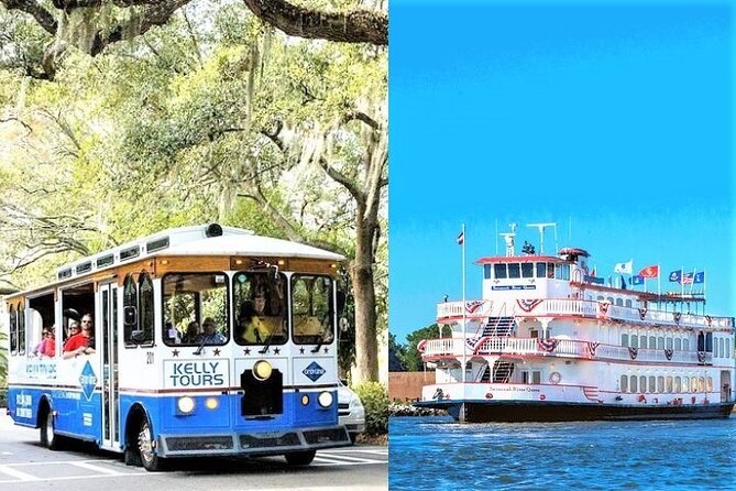Savannah Land & Sea Combo: City Sightseeing Trolley Tour With Riverboat Cruise - Logistics and Pickup Information