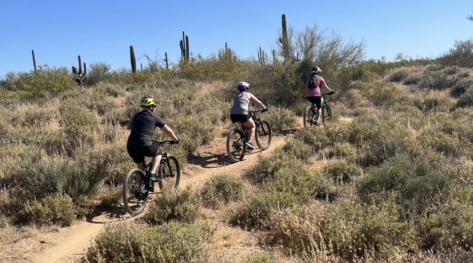 Scottsdale, AZ Private Guided Desert Mountain Bike Tours - Tour Highlights