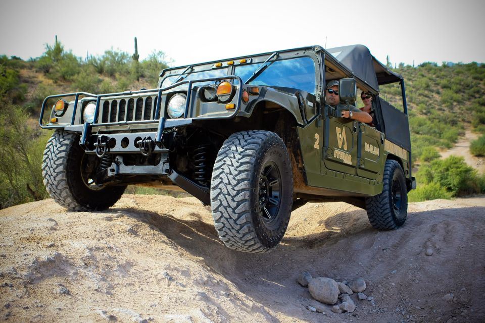 Scottsdale: Tonto National Forest Off-Road H1 Hummer Tour - Fun Family Activity
