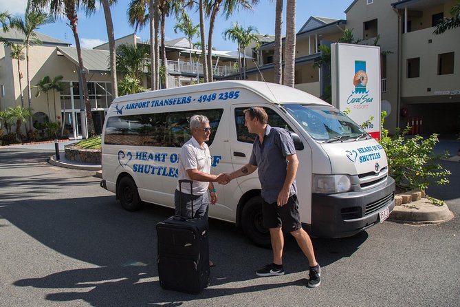 Shared Roundtrip Airport Transfers From Whitsunday Coast Airport  - Airlie Beach - Booking Information