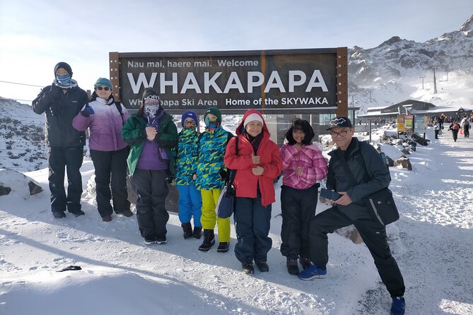 Shuttle Park N Ride to Whakapapa Ski Fields - Small Group Day Trip