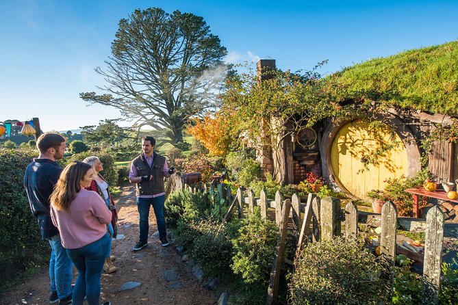 Small-Group Hobbiton and Waitomo Day Tour With Lunch From Auckland - Pickup and Logistics