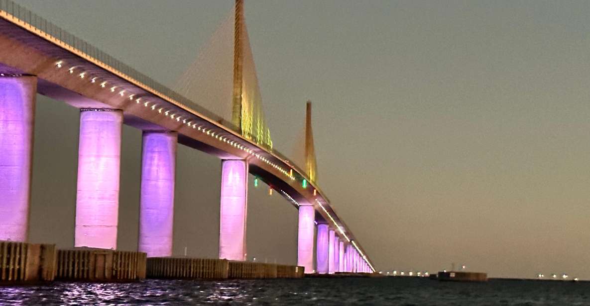 St. Petersburg, Florida: Sunset and Skyway Lights Boat Tour - Experience Highlights