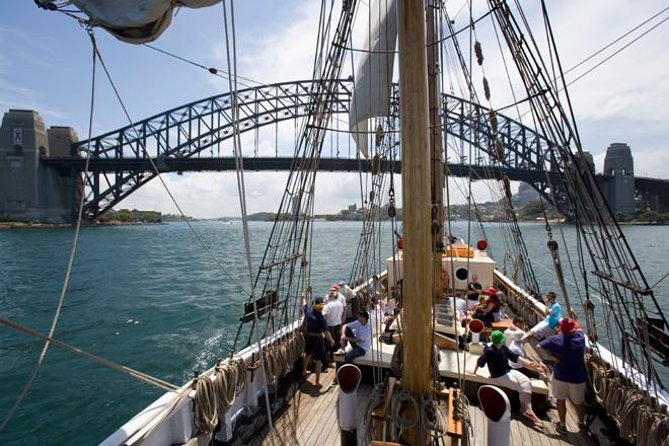 Sydney Harbour Tall Ship Afternoon Discovery Cruise - Booking Information