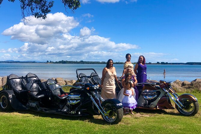 TAURANGA SHORE EXCURSION: Epic 25 Min V8 Trike Tour of Mt Maunganui & TAURANGA - Booking Information