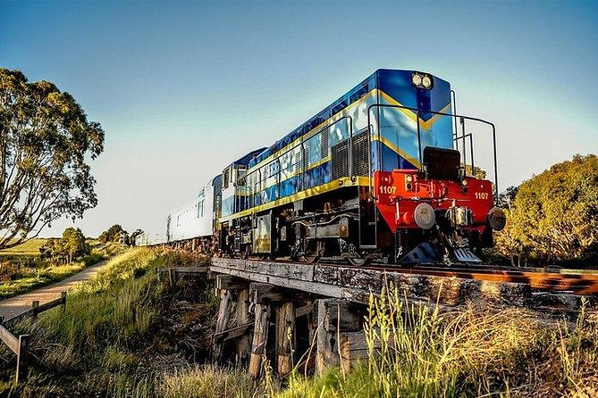 The Q Train - Table For 6 - Lunch (Departing Drysdale) - Scenic Views and Stops