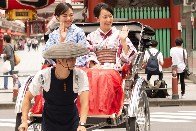 Tokyo Asakusa Rickshaw Experience Tour With Licensed Guide - Transportation and Fees