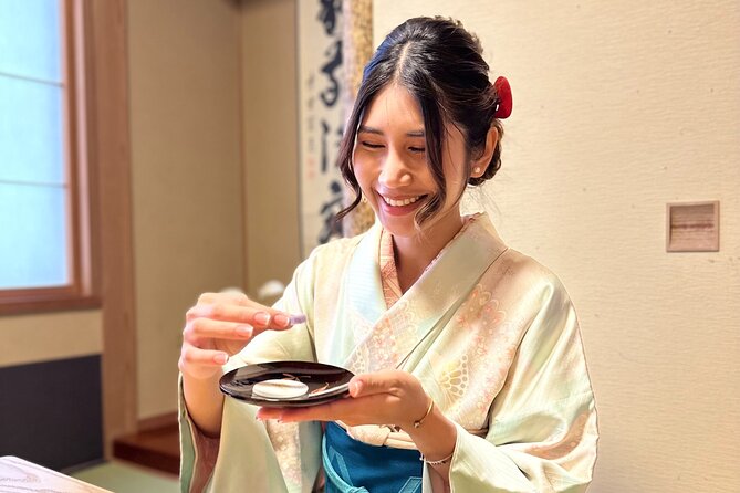Tokyo : Genuine Tea Ceremony, Kimono Dressing, and Photography - Upcycled Kimono Umbrella