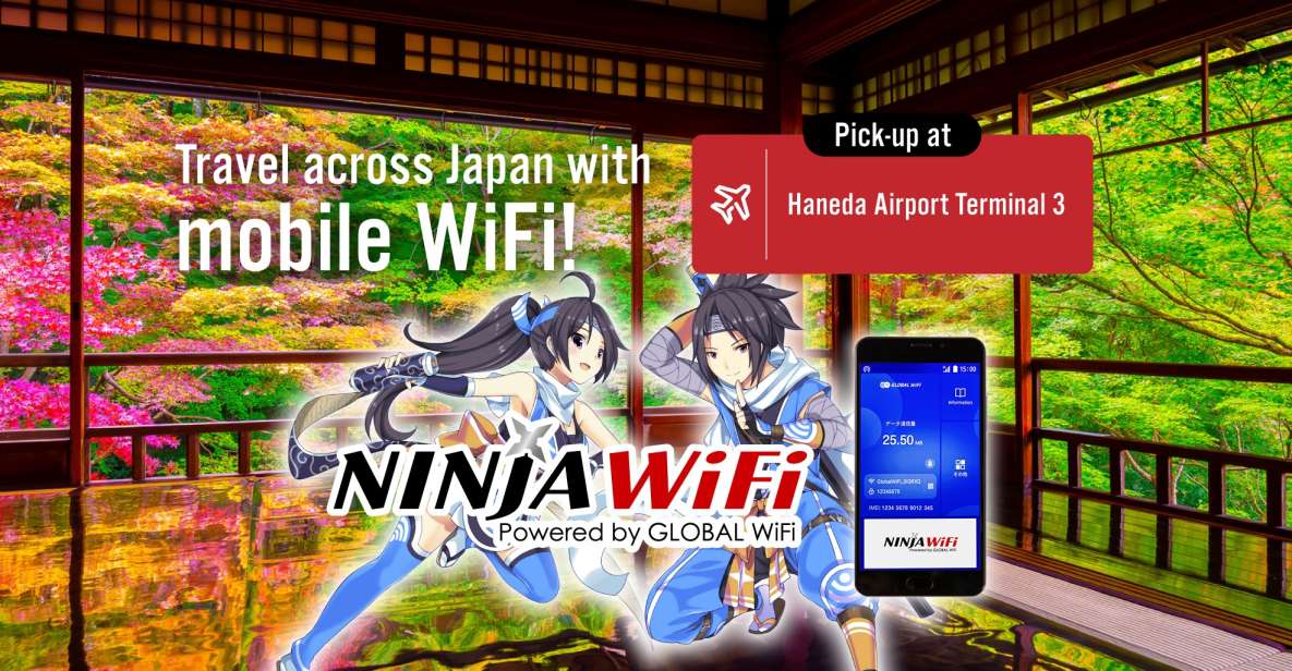 Tokyo: Haneda Airport Terminal 3 Mobile WiFi Rental - Connectivity Features