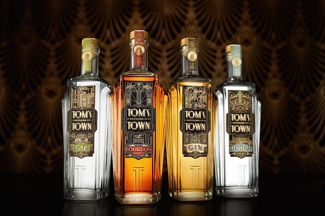 Toms Town Distillery Tour and Tasting - Tasting Session Details
