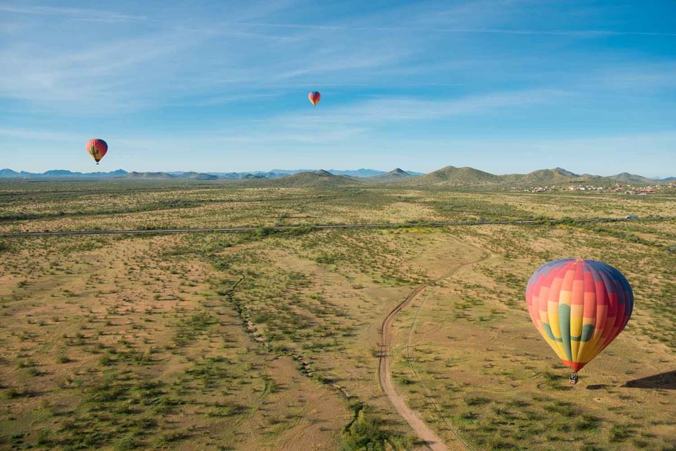 Tucson: Hot Air Balloon Ride With Champagne and Breakfast - Flight Experience Details