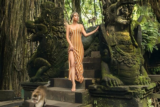 Ubud Tour With Sacred Monkey Forest Sanctuary - Waterfall - Rice Terrace - Monkey Forest Sanctuary Visit