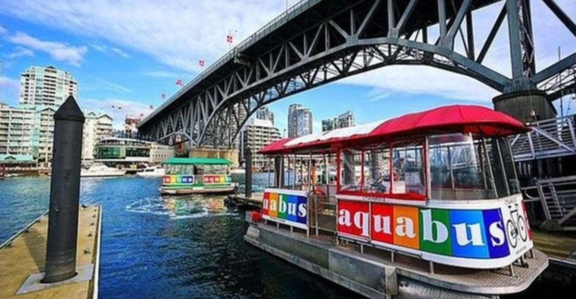 Vancouver City Sightseeing & Aquabus False Creek Ferry Ride - Experience Highlights