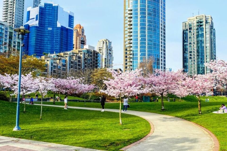 Vancouver City Tour With Cherry Blossom Festival Private - Multilingual Tour Guides Available