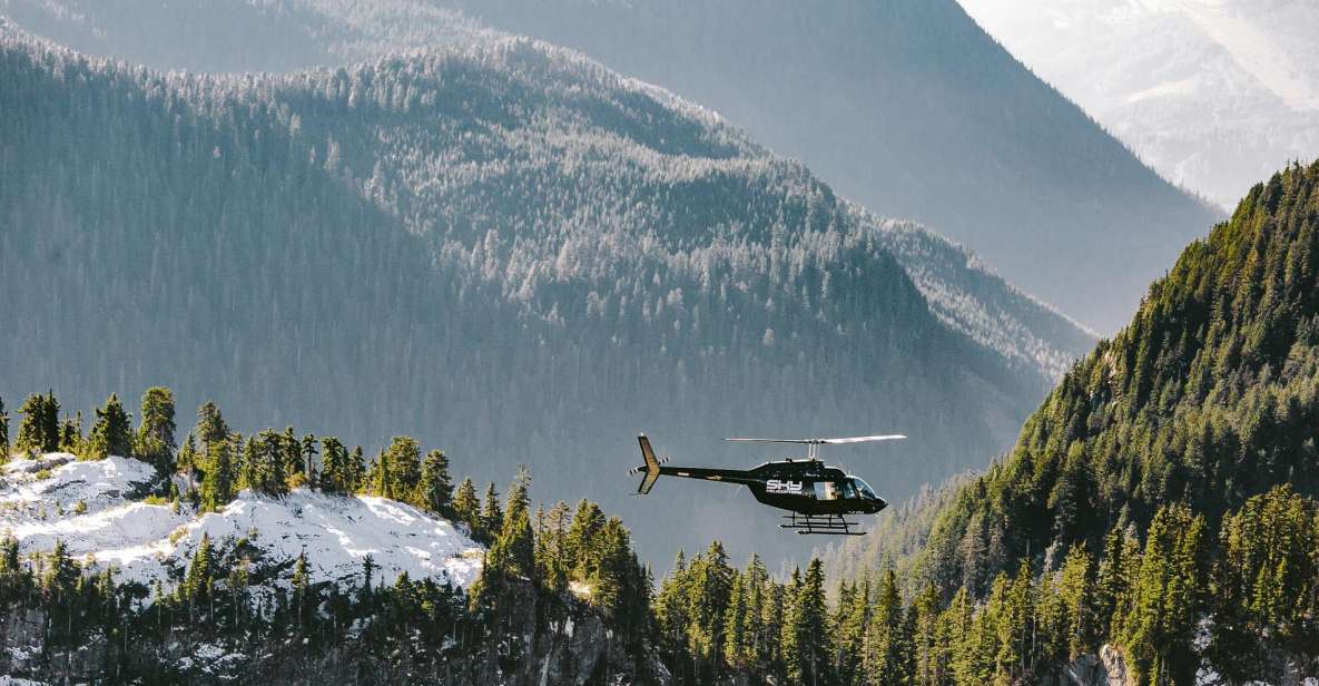 Vancouver: Coastal Mountain Landing Helicopter Tour - Experience Highlights of the Tour
