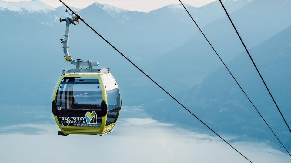 Vancouver: Sea To Sky Gondola And Whistler Private Day Trip