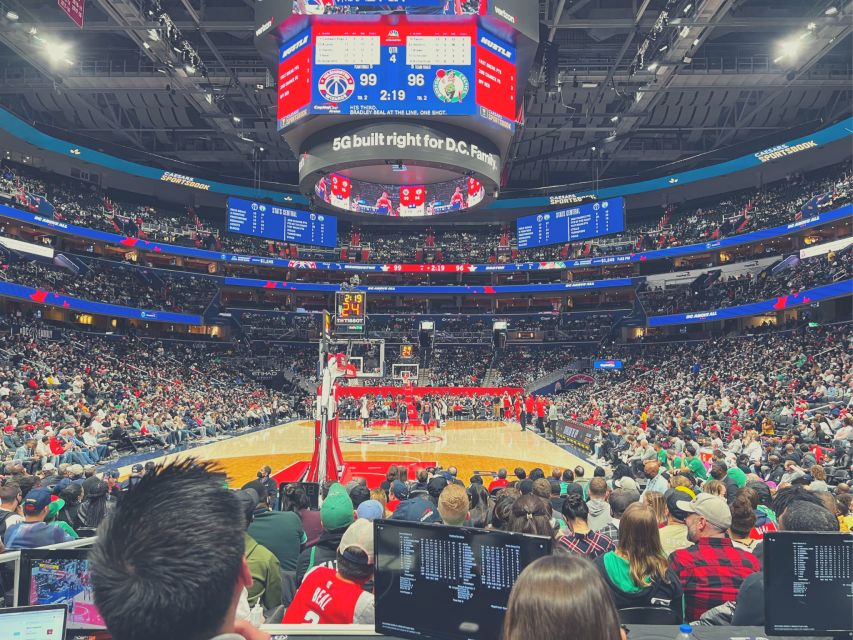 Washington D.C.: Washington Wizards Basketball Game Ticket - Game Experience