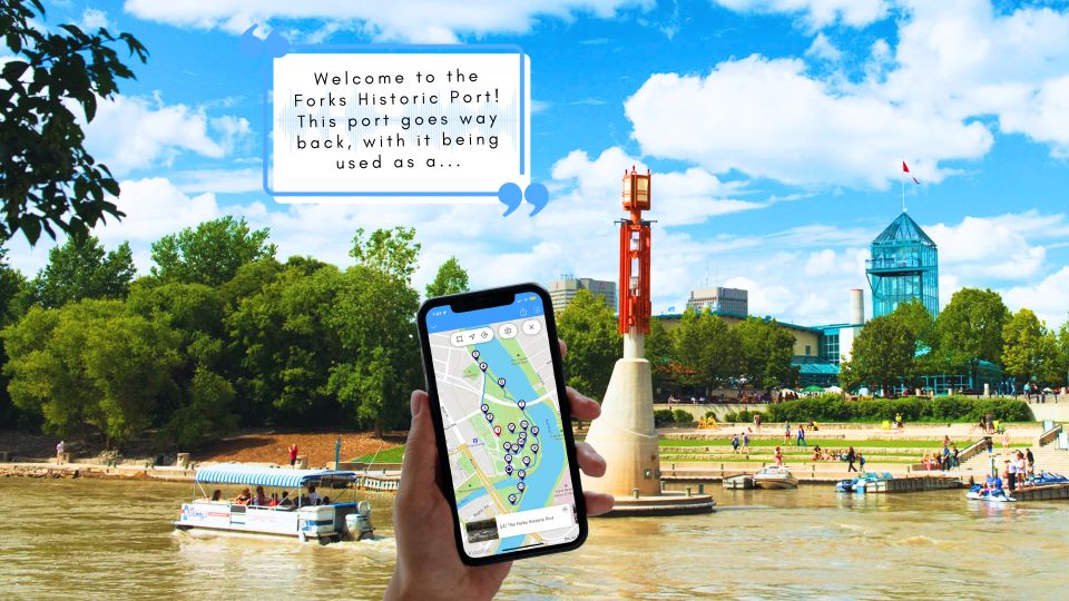 Winnipeg: the Forks Self-Guided Smartphone Tour With Audio - Ticket Information