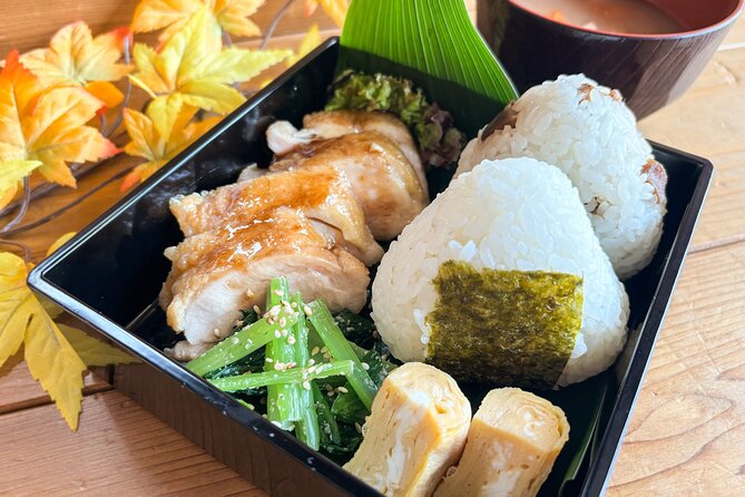 World Famous Dish Teriyaki Chicken Bento With Onigiri - Ingredients for Authentic Teriyaki Chicken