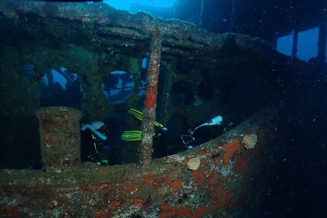 Wreck and Bridge Span Dive Charter for Certified Divers - Inclusions and Exclusions