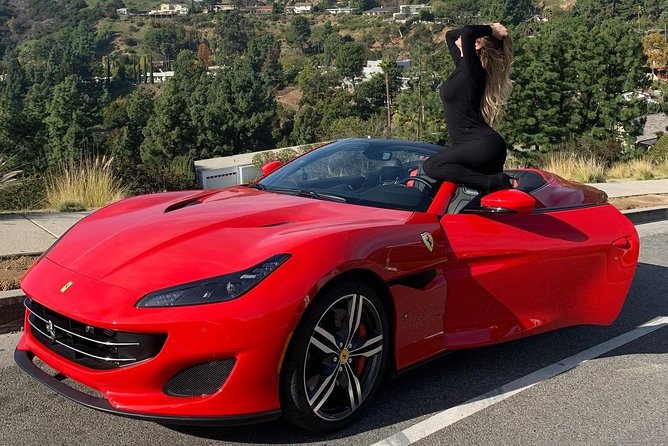30-Minute Private Ferrari Driving Tour To Hollywood Sign - Key Points
