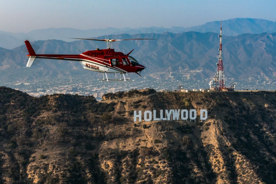 10-Minute Hollywood Sign Helicopter Tour - Reservation and Payment Details